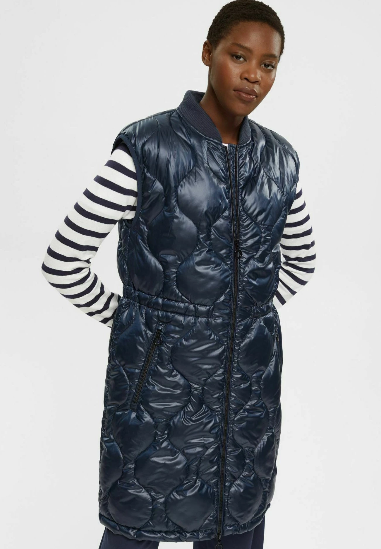 ESPRIT Stepp - Bodywarmer - Navy 3 ESPRIT Stepp - Bodywarmer - Navy