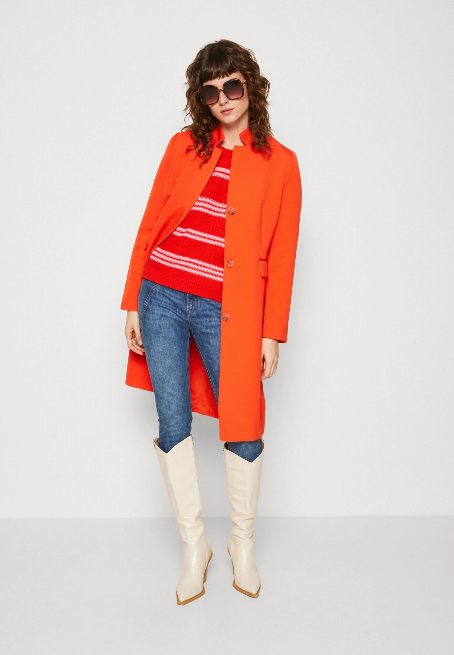 ESPRIT Stitch Mix - Trui - Red 4 ESPRIT Stitch Mix - Trui - Red - Afbeelding 2