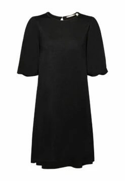 Edc By Esprit Mini Mit Voluminösen Ärmeln - Jerseyjurk - Black -Esprit 03998ad9b47d49e7a6731395d7b695e8