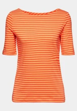 ESPRIT Co El Striped - T-Shirt Print - Orange/Red New 15 ESPRIT Co El Striped - T-Shirt Print - Orange/Red New -Esprit 03b1c5dd053f4fc6b76584b9e8c52b41