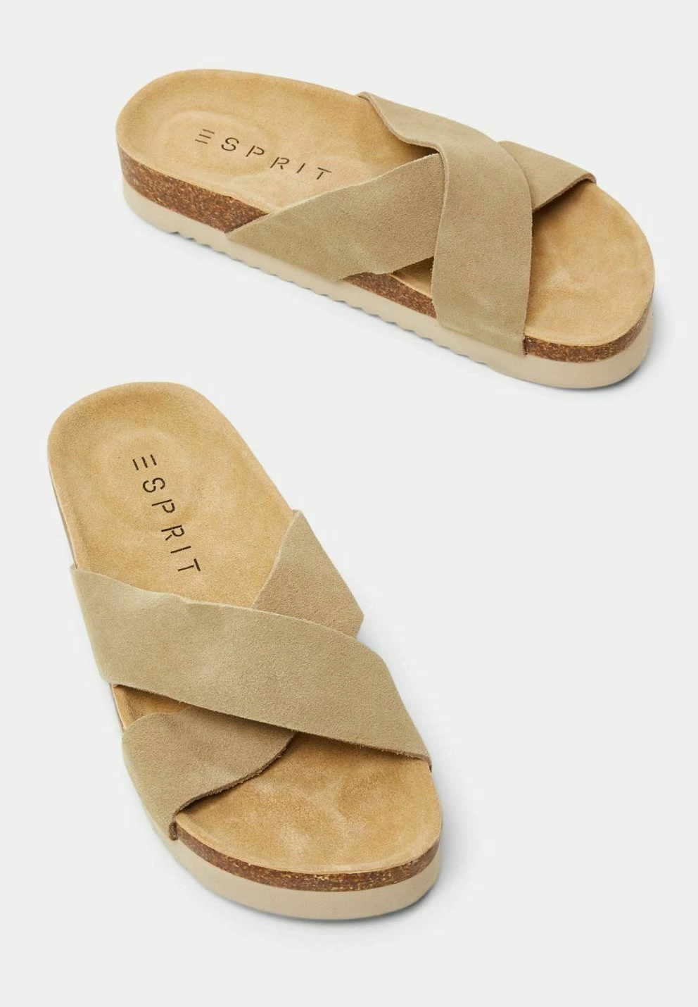 ESPRIT Mit Überkreuzten Riemen - Muiltjes - Light Beige 8 ESPRIT Mit Überkreuzten Riemen - Muiltjes - Light Beige - Afbeelding 6