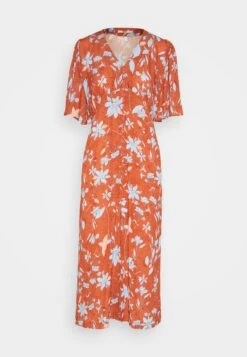 ESPRIT Dress - Blousejurk - Coral Orange -Esprit 0ce9908a3e214087afbb6b11a51d7ea2