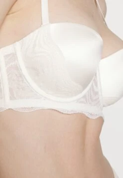 ESPRIT Moving Strapless Padded Bra Longline - Beugel Bh - Off White -Esprit 0edacf90dea44f398d737fc4f856d485