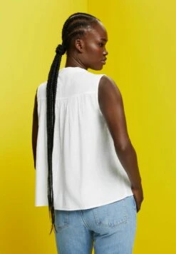 ESPRIT Ärmellose- Blouse - White -Esprit 1520f702c7e24ba4a5f529843fad3ed2