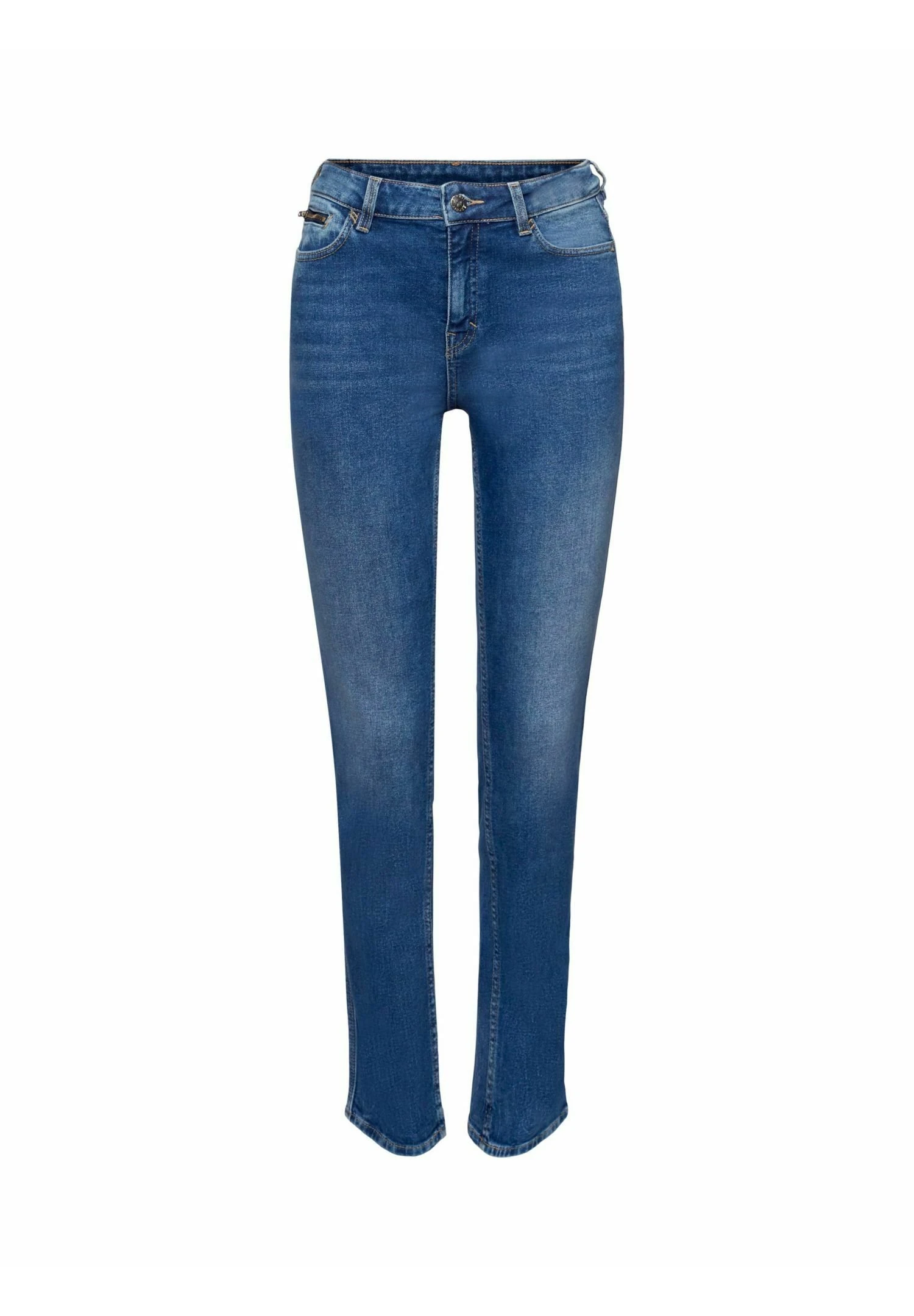 ESPRIT High Rise - Slim Fit Jeans - Blue Medium Washed New 8 ESPRIT High Rise - Slim Fit Jeans - Blue Medium Washed New - Afbeelding 6