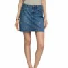 Edc By Esprit A-Lijn Rok - Blue Dark Washed