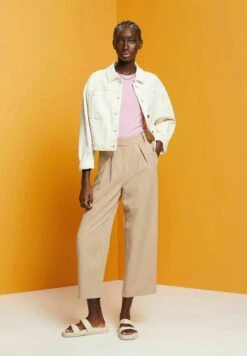 Edc By Esprit Indoor- Spijkerjas - Light Beige