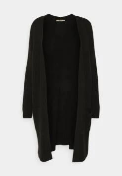 ESPRIT Mix Long Cardigan - Vest - Black -Esprit 1d28123b18464c3db31f4a9b1984ad95
