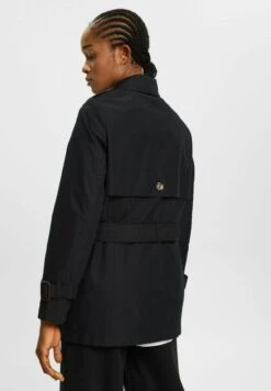 ESPRIT Kurzer Mit Gürtel - Trenchcoat - Black 13 ESPRIT Kurzer Mit Gürtel - Trenchcoat - Black -Esprit 1e3f083b4b334c90a291e6adb4a1658d