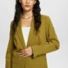 ESPRIT Halflange Jas - Olive -Esprit 1f7e5290827d45248a5dc923f099e550