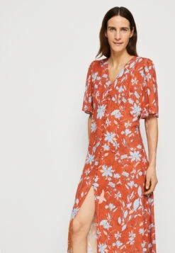 ESPRIT Dress - Blousejurk - Coral Orange -Esprit 1fed924f25b7475b85bb651bcedf4862