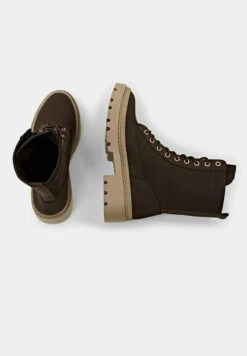 ESPRIT Others - Enkellaarsjes Met Plateauzool - Dark Brown 12 ESPRIT Others - Enkellaarsjes Met Plateauzool - Dark Brown -Esprit 2276ae9136b146f5991809b474f5d01e