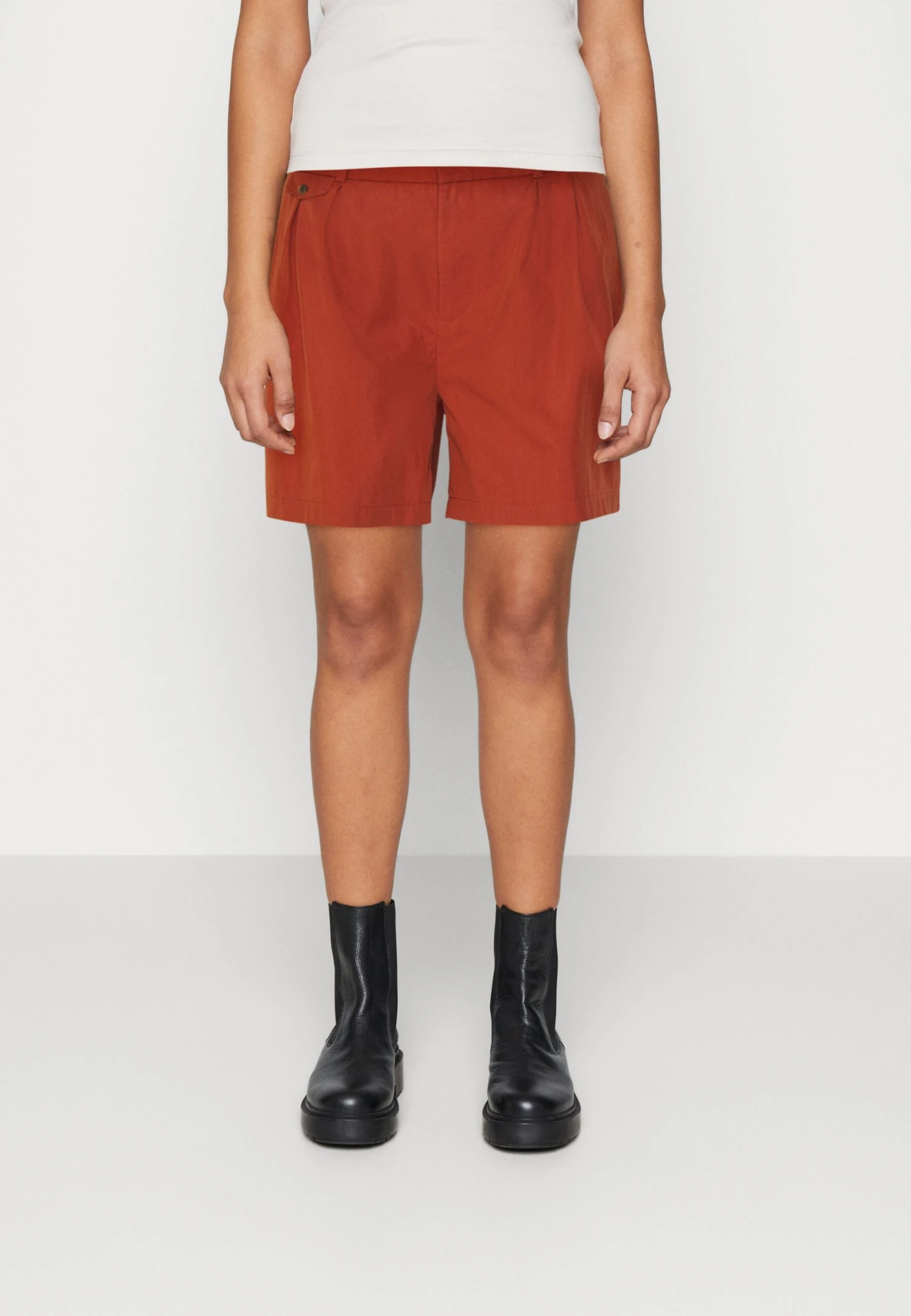 ESPRIT Natural Dyed - Shorts - Terracotta 3 ESPRIT Natural Dyed - Shorts - Terracotta