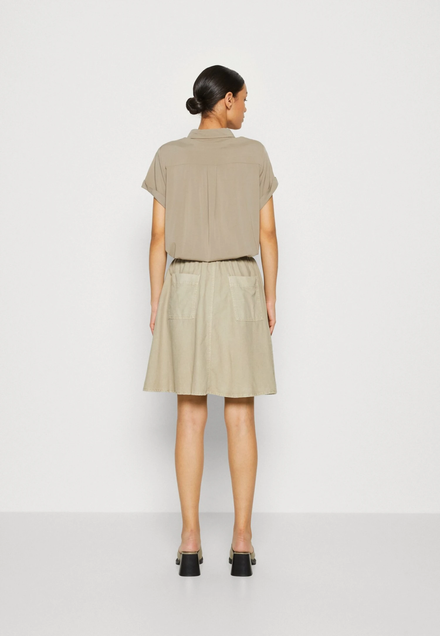 ESPRIT Skirt - A-Lijn Rok - Dusty Green 5 ESPRIT Skirt - A-Lijn Rok - Dusty Green - Afbeelding 3