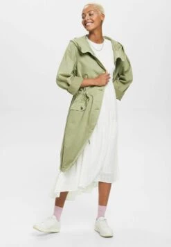 ESPRIT Mit Kordelzug In Der Taille - Parka - Light Khaki 13 ESPRIT Mit Kordelzug In Der Taille - Parka - Light Khaki -Esprit 25088f819fbc426f8c21bb0620feae47