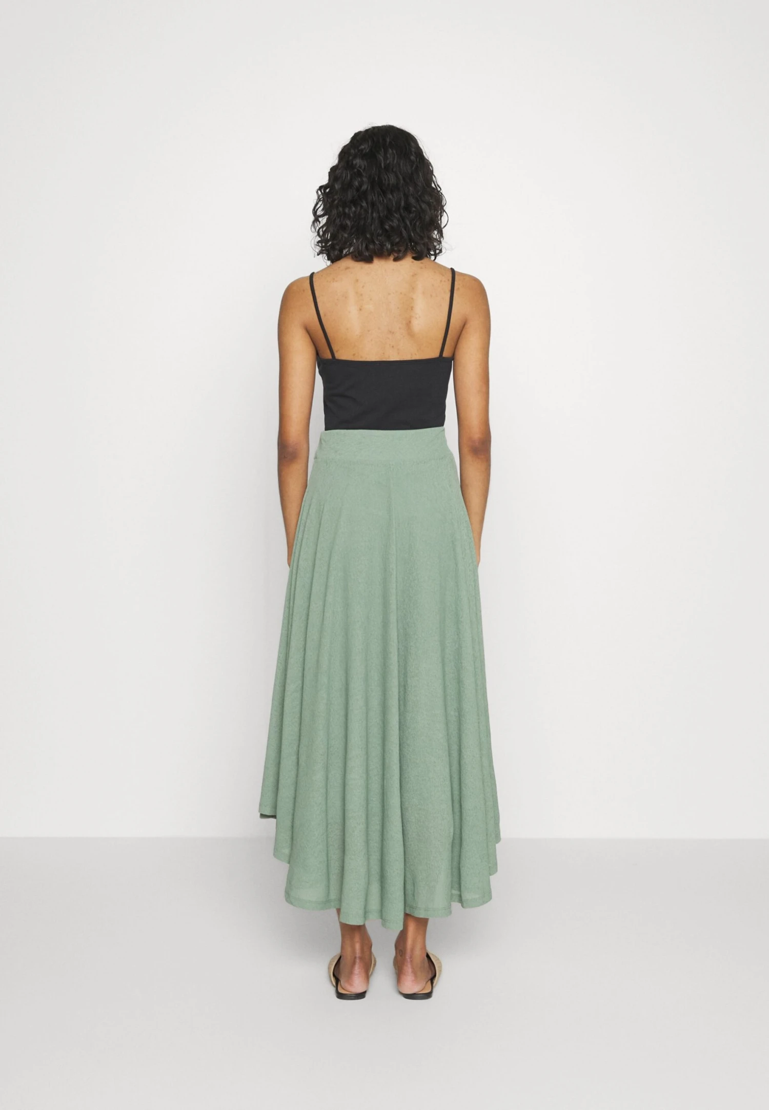 ESPRIT Long Skirt- Plooirok - Pale Khaki 6 ESPRIT Long Skirt- Plooirok - Pale Khaki - Afbeelding 4