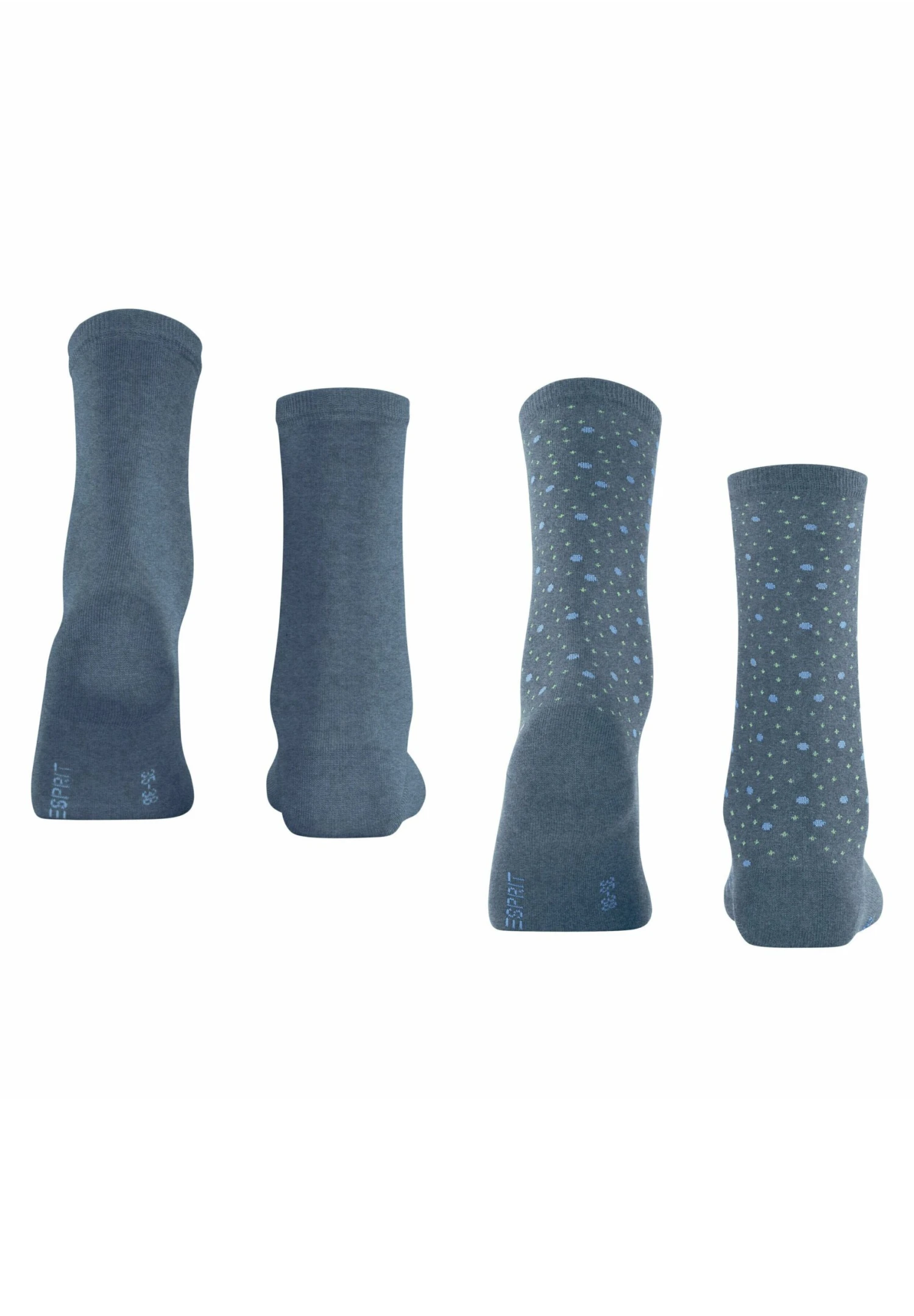 ESPRIT Playful Dot 2Er-Pack - Sokken - Light Denim 5 ESPRIT Playful Dot 2Er-Pack - Sokken - Light Denim - Afbeelding 3