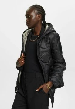 ESPRIT Recycelt Wandelbare Stepp Mit - Winterjas - Black -Esprit 26c870f40454421a8552626faf744c28