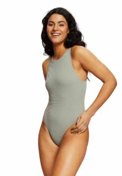 ESPRIT Strukturierter- Badpak - Khaki Green