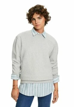 ESPRIT Crew Neck - Sweater - Light Grey New 19 ESPRIT Crew Neck - Sweater - Light Grey New -Esprit 276f963dd1ca403aaf437eb849cb7170