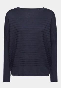 ESPRIT Striped - Trui - Navy -Esprit 292341552c48413baae2c80cdb9e8f6a