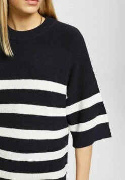 Edc By Esprit Mit Cropped-Ärmeln - Trui - Navy -Esprit 2c40399f78df453da17b55067563fa00