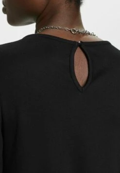 Edc By Esprit Mini Mit Voluminösen Ärmeln - Jerseyjurk - Black -Esprit 30b76974d70b4b89996bd258da2f8d7a