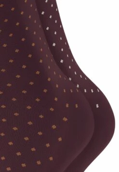 ESPRIT Fine Dot 2-Pack - Sokken - Claret -Esprit 3340bda37b364bbd8379645acf3e6f45