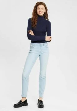 ESPRIT Sus Mr - Straight Leg Jeans - Blue Bleached -Esprit 3401f19967234c3b94e0983ce8884284