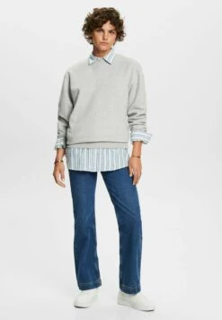 ESPRIT Crew Neck - Sweater - Light Grey New 17 ESPRIT Crew Neck - Sweater - Light Grey New -Esprit 39f73bf11f7e4ff0a33354de2cce1b21