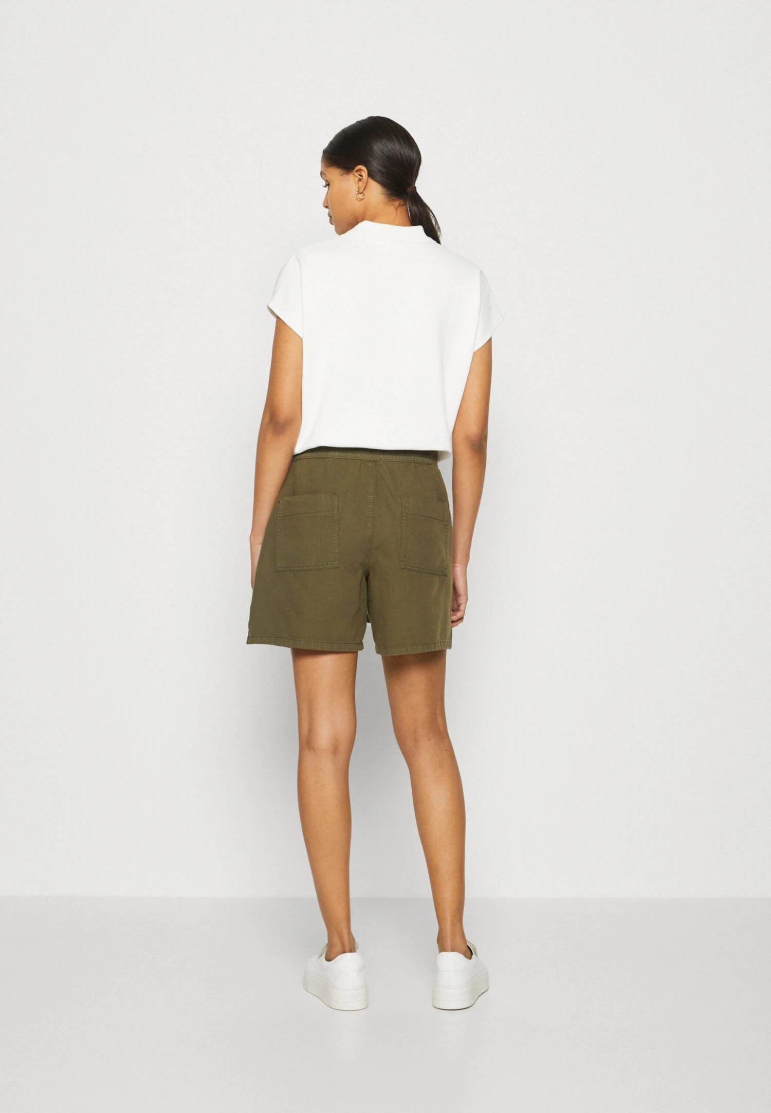 ESPRIT Shorts - Khaki Green 5 ESPRIT Shorts - Khaki Green - Afbeelding 3