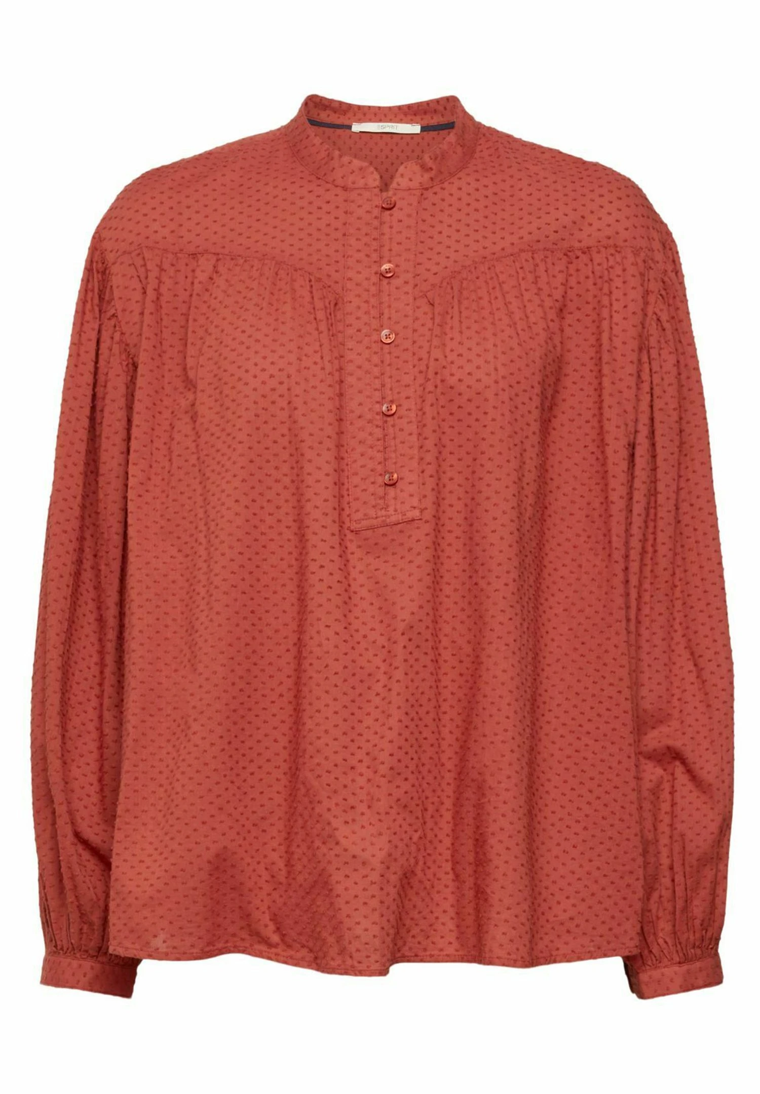 ESPRIT Dobby Blouse - Blouse - Terracotta 6 ESPRIT Dobby Blouse - Blouse - Terracotta - Afbeelding 4