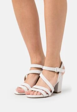 ESPRIT Sandalen Met Hoge Hak - Off White