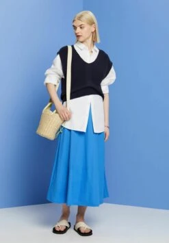 ESPRIT Maxirok - Bright Blue -Esprit 461760b417ee4c04aabff697fc6f5d53