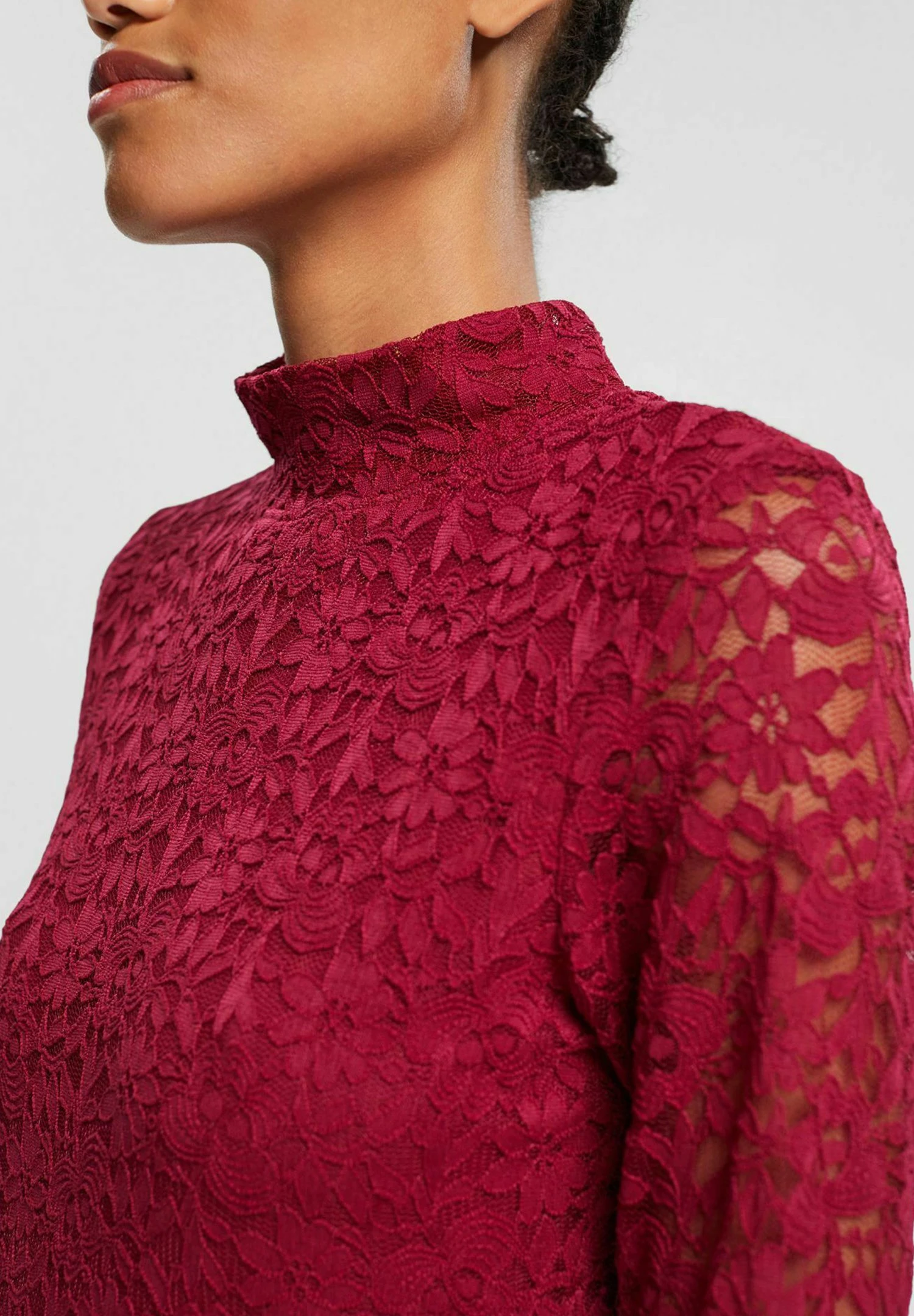 Edc By Esprit Cocktailjurk - Cherry Red 6 Edc By Esprit Cocktailjurk - Cherry Red - Afbeelding 4