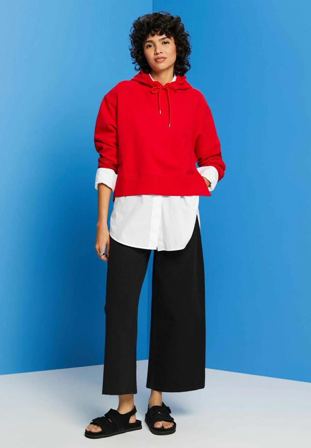 ESPRIT Hoodie - Red 3 ESPRIT Hoodie - Red