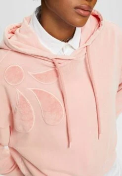 ESPRIT Mit Verzierter Blume - Hoodie - Pink -Esprit 4b0c7c09ebb74629860572de9bb4e4e9