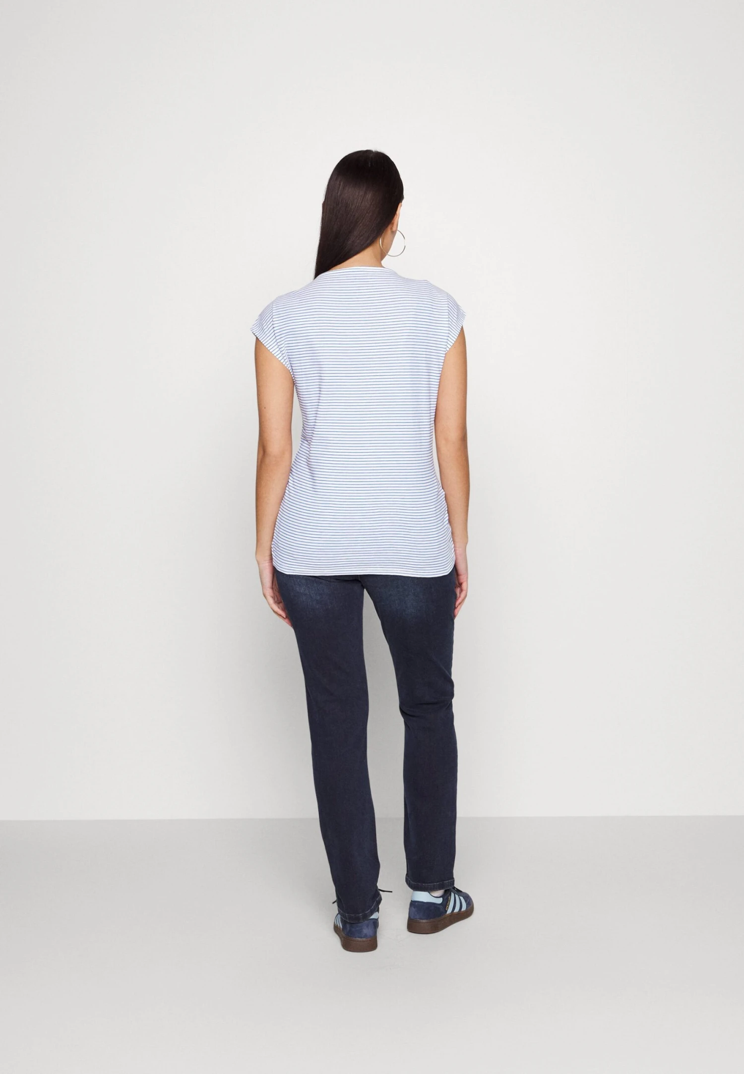 Short Sleeve- T-Shirt Print - Shirt Blue 5 Short Sleeve- T-Shirt Print - Shirt Blue - Afbeelding 3