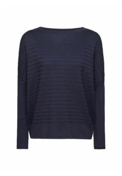 ESPRIT Striped - Trui - Navy -Esprit 4c43efd8441e43869019870f676945ea