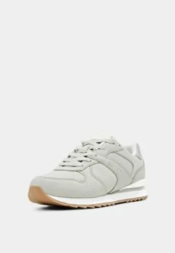 ESPRIT Material-Mix-Sneaker In - Sneakers Laag - Light Grey -Esprit 4c90282814204df586e3ffbda8b92e0e