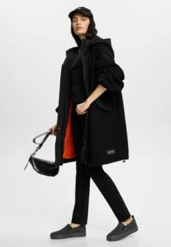 ESPRIT Langer Sherpa - Parka - Black -Esprit 4d475a319c424206827d0d68ee4a1ad3