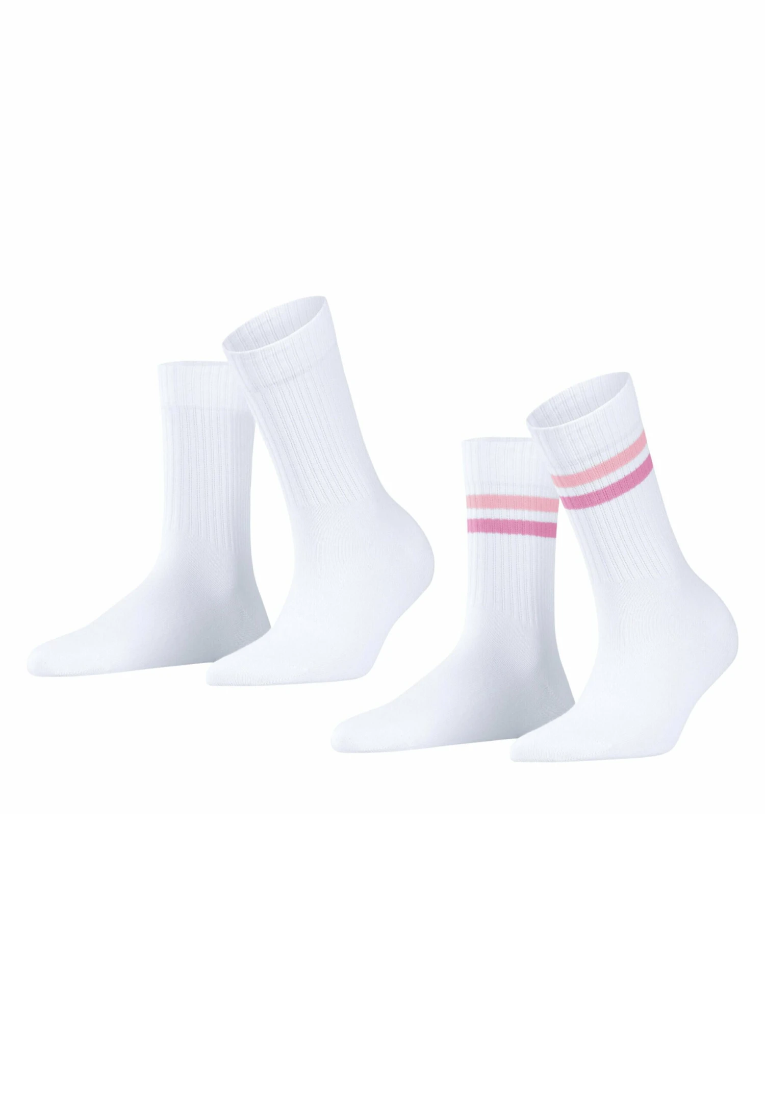 ESPRIT Tennis Stripe 2-Pack- Sokken - Woolwhite 3 ESPRIT Tennis Stripe 2-Pack- Sokken - Woolwhite