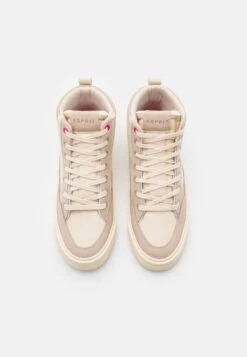 ESPRIT Sneakers Hoog - Beige -Esprit 4e05ba7b2fa545e487f3b473600d4eb8