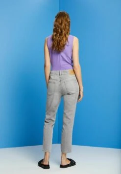 Edc By Esprit Straight Leg Jeans - Grey Light Washed -Esprit 508998e4884046da8cd09976eccb13d2
