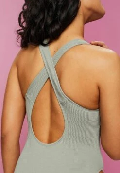 ESPRIT Strukturierter- Badpak - Khaki Green -Esprit 511384c5164e4f25968e586ce833f4f3