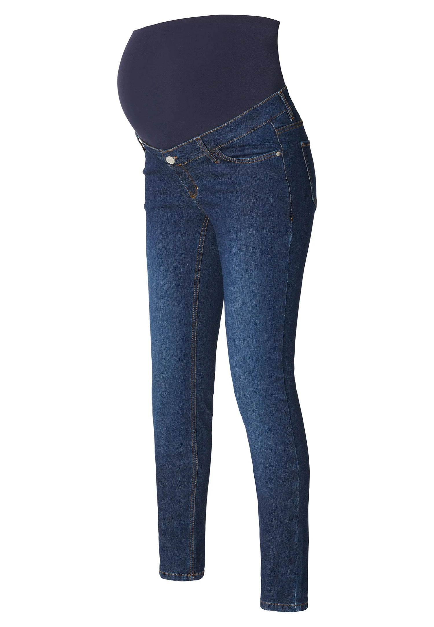 Maternity Umstands - Jeans Skinny Fit - Darkwash 5 Maternity Umstands - Jeans Skinny Fit - Darkwash - Afbeelding 3