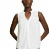 ESPRIT Ärmellose- Blouse - White -Esprit 52694c05d7bf4a41aa17b0c7e13b991a