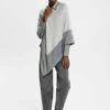 ESPRIT Poncho - Light Grey New -Esprit 536bed2bf5b84828be7353f084d4e072