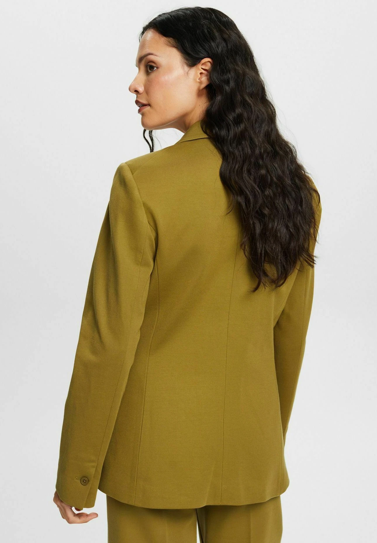 ESPRIT Halflange Jas - Olive 5 ESPRIT Halflange Jas - Olive - Afbeelding 3