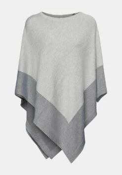 ESPRIT Poncho - Light Grey New -Esprit 59cc683be5ac489ba7af59fcf258dcf4